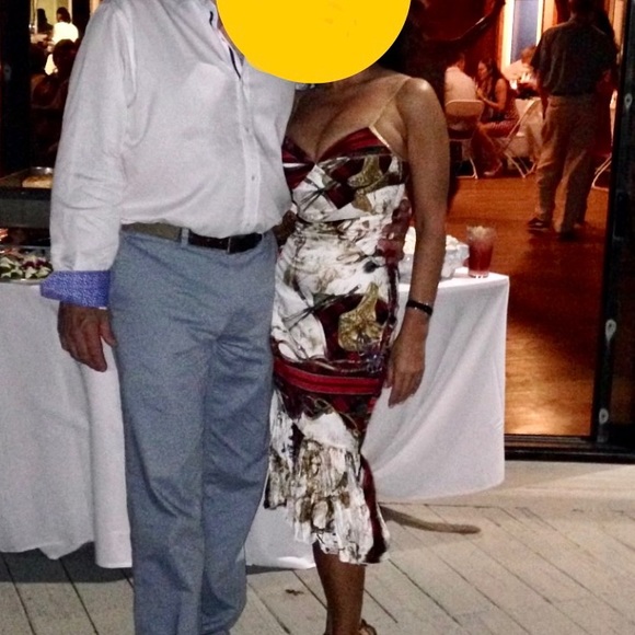 Roberto Cavalli Silk Equestrian “Hermes” Printed Cocktail Dress XS 00/0 IT38 - Picture 4 of 9